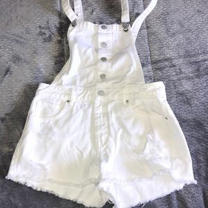 Overall shorts